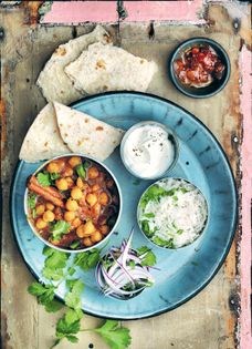 Sweet & sour chickpeas