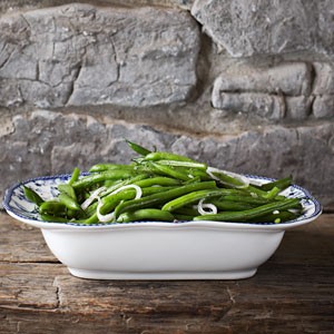 Sweet & sour green beans