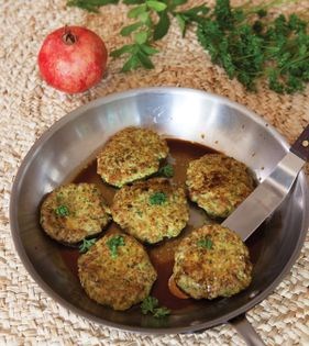 Sweet + sour patties (Shami-e torsh-e Rudbar)
