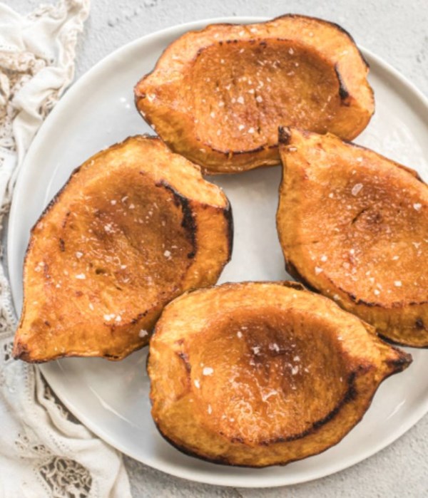Sweet & spicy acorn squash 
