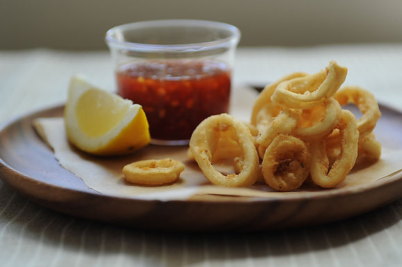 Sweet & spicy calamari