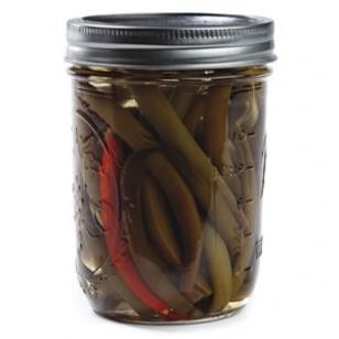 Sweet & spicy green beans