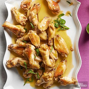 Sweet & spicy party wings