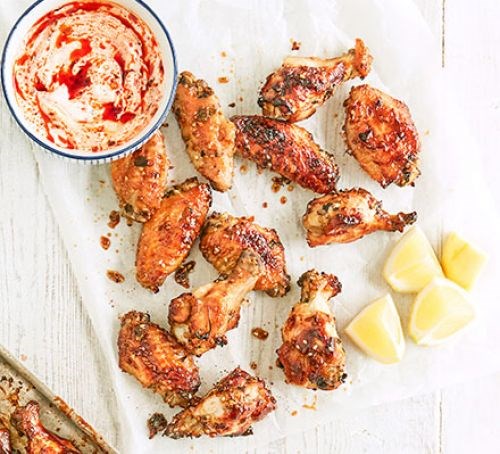 Sweet & sticky sesame wings