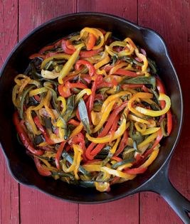 Sweet and hot peperonata