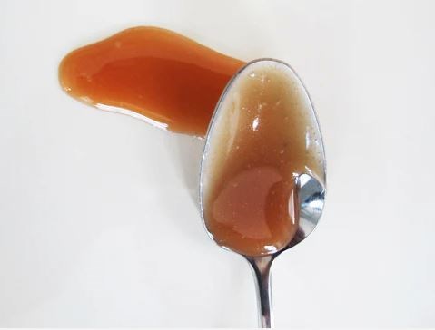 Sweet and salty caramel sauce