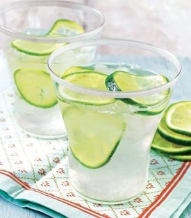 Sweet and salty lime drink