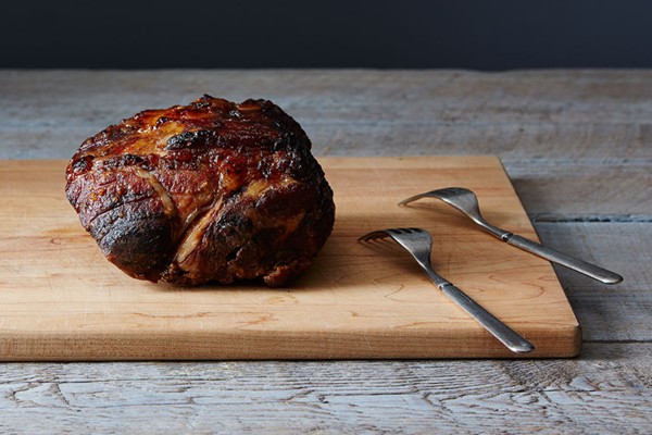 Sweet and savory overnight roast pork