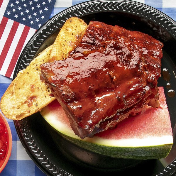 Sweet and smoky ribs