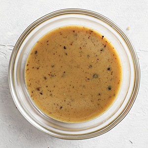 Sweet and sour bacon vinaigrette