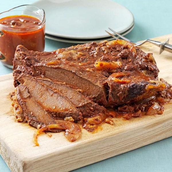 Sweet and sour brisket