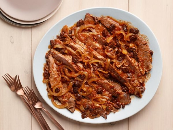 Sweet-and-sour brisket