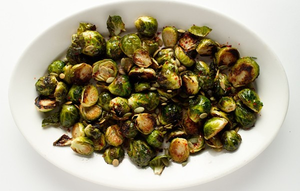 Sweet-and-sour Brussels sprouts