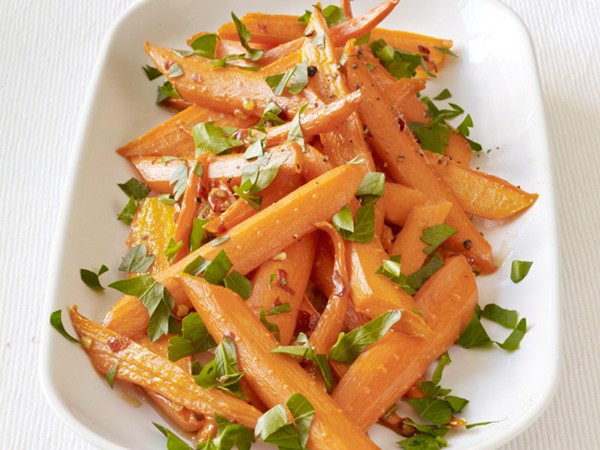 Sweet-and-sour carrots