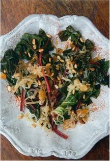 Sweet and sour chard