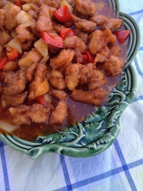Sweet and sour chicken