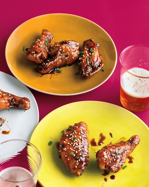 Sweet-and-sour chicken wings