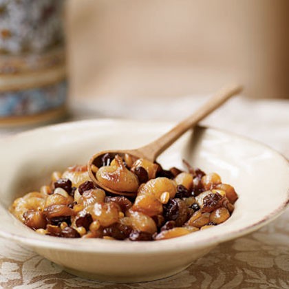 Sweet and sour cipollini onions