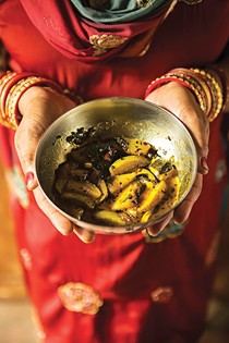 Sweet and sour mango pickle (Aamba khatta)