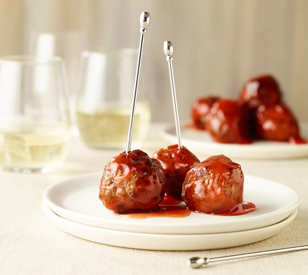Sweet-and-sour meatballs