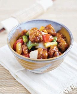 Sweet-and-sour pork (Gu lao rou)