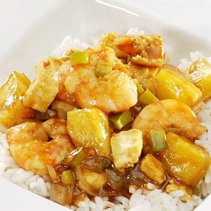 Sweet and sour shrimp