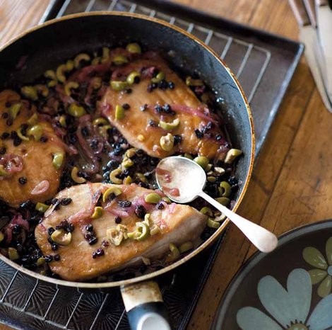 Sweet and sour tuna (Tonno agrodolce)