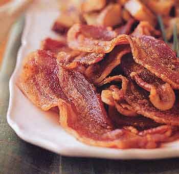 Sweet and spicy bacon