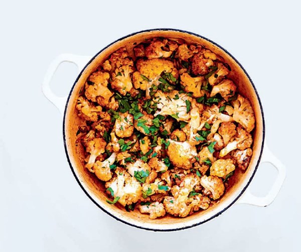 Sweet and spicy cauliflower