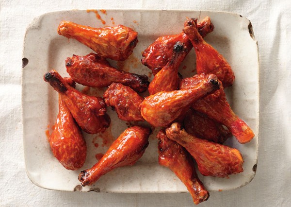 Sweet and spicy chicken drumsticks