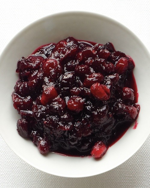 Sweet-and-spicy cranberry sauce