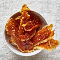 Sweet and spicy crispy ham