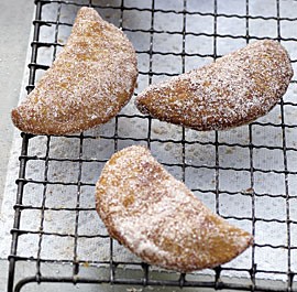 Sweet and spicy fried peach pies