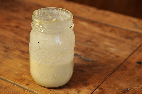 Sweet and spicy horseradish dressing