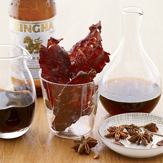Sweet and spicy jerky [Rachel Graville]