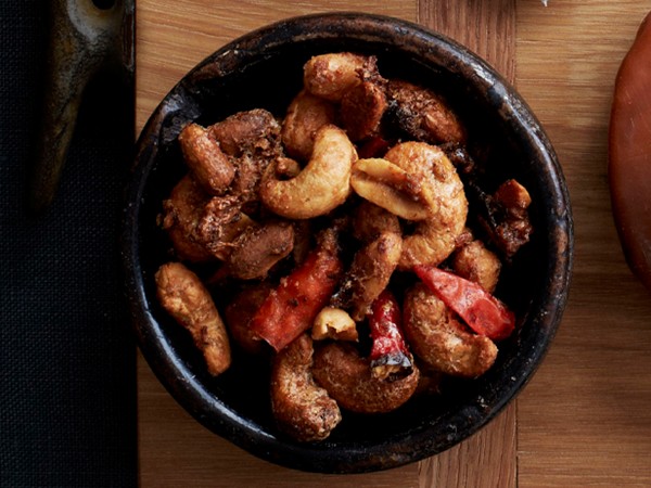 Sweet-and-spicy nuts