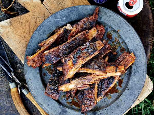 Sweet-and-spicy ribs