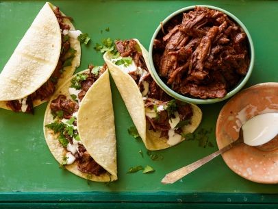 Sweet and spicy short rib tacos