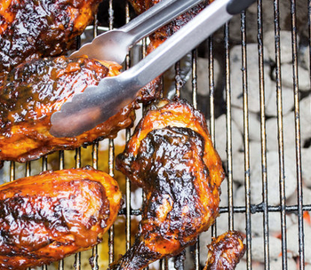 Sweet and tangy barbecued chicken