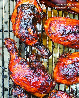Sweet and tangy barbecued chicken