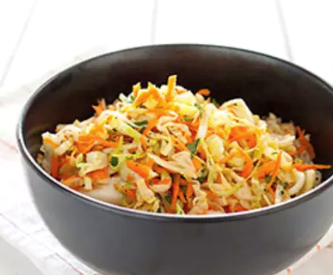 Sweet and tangy coleslaw