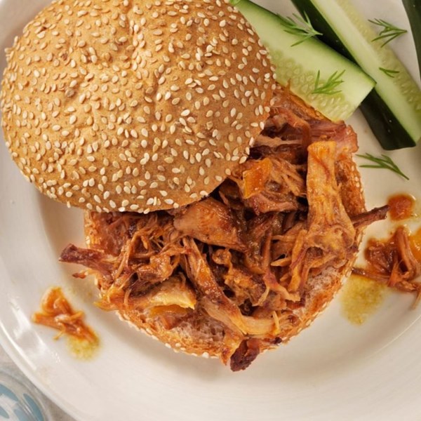 Sweet and tangy pulled pork