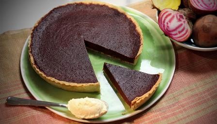 Sweet beetroot pie