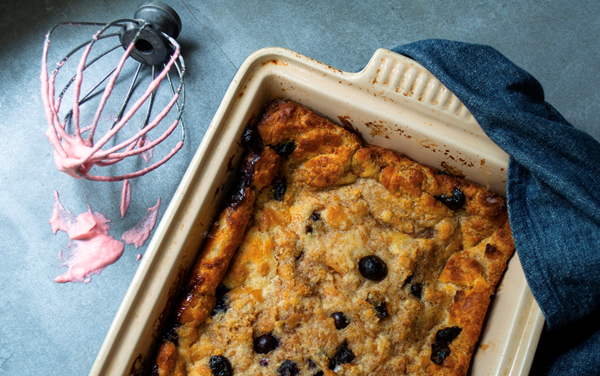 Sweet bread pudding