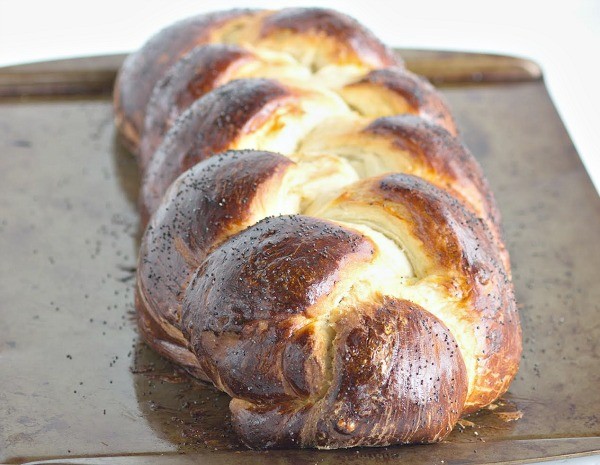 Sweet challah bread