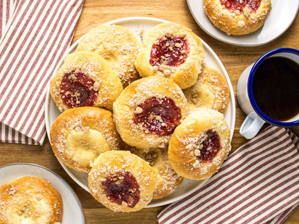 Sweet cheese kolaches