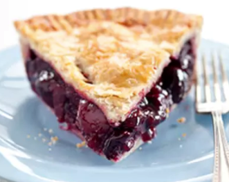 Sweet cherry pie