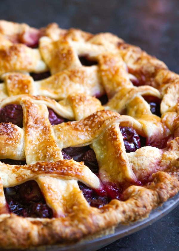 Sweet cherry pie