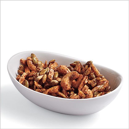 Sweet chipotle snack mix