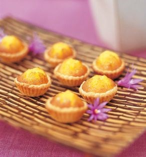 Sweet coconut tarts